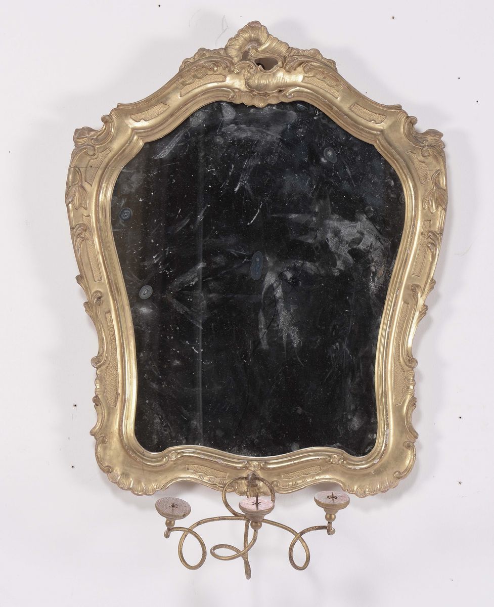 Quattro Ventoline in Legno Dorato, Venezia Fine XIX Secolo