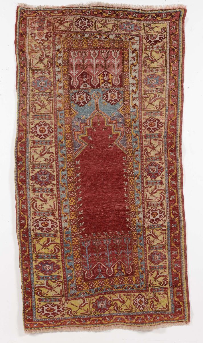 Preghiera anatolica Ladik fine XIX secolo  - Asta Antiquariato e Dipinti Antichi - Cambi Casa d'Aste