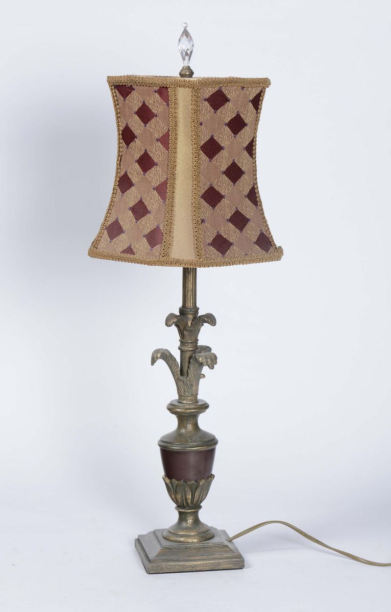 Lampada da tavolo in bronzo  - Auction Antique and Old Masters - Cambi Casa d'Aste