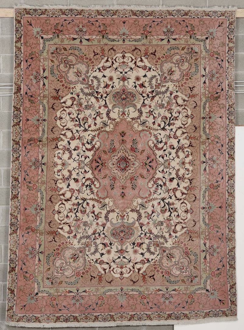 Tappeto persiano Tabriz XX secolo  - Auction Antique and Old Masters - Cambi Casa d'Aste