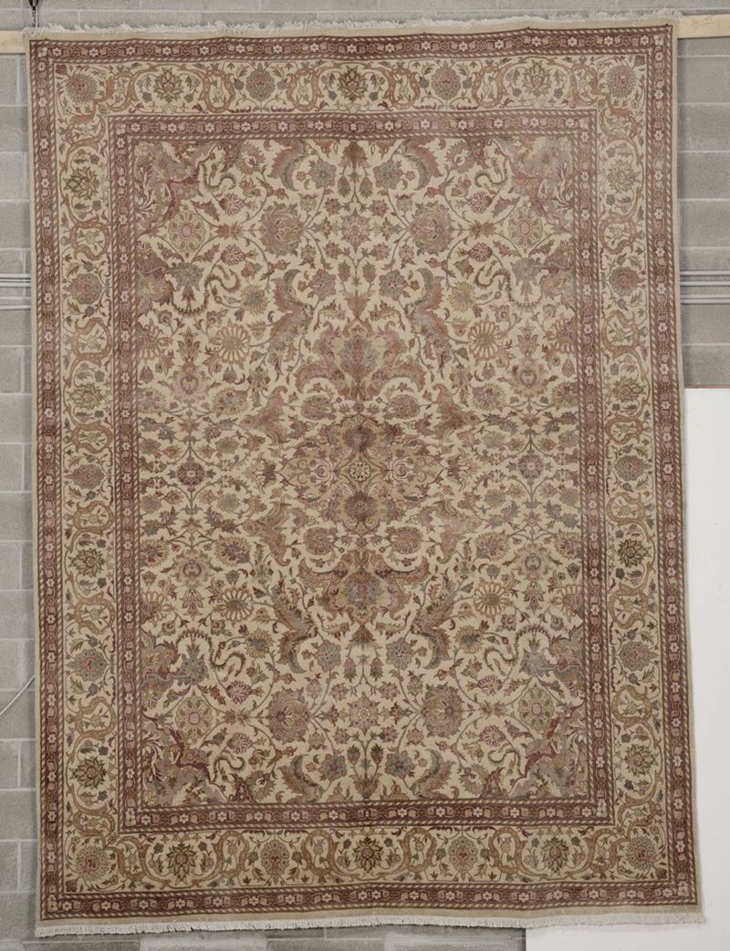 Tappeto indiano Agra XX secolo  - Asta Antiquariato e Dipinti Antichi - Cambi Casa d'Aste