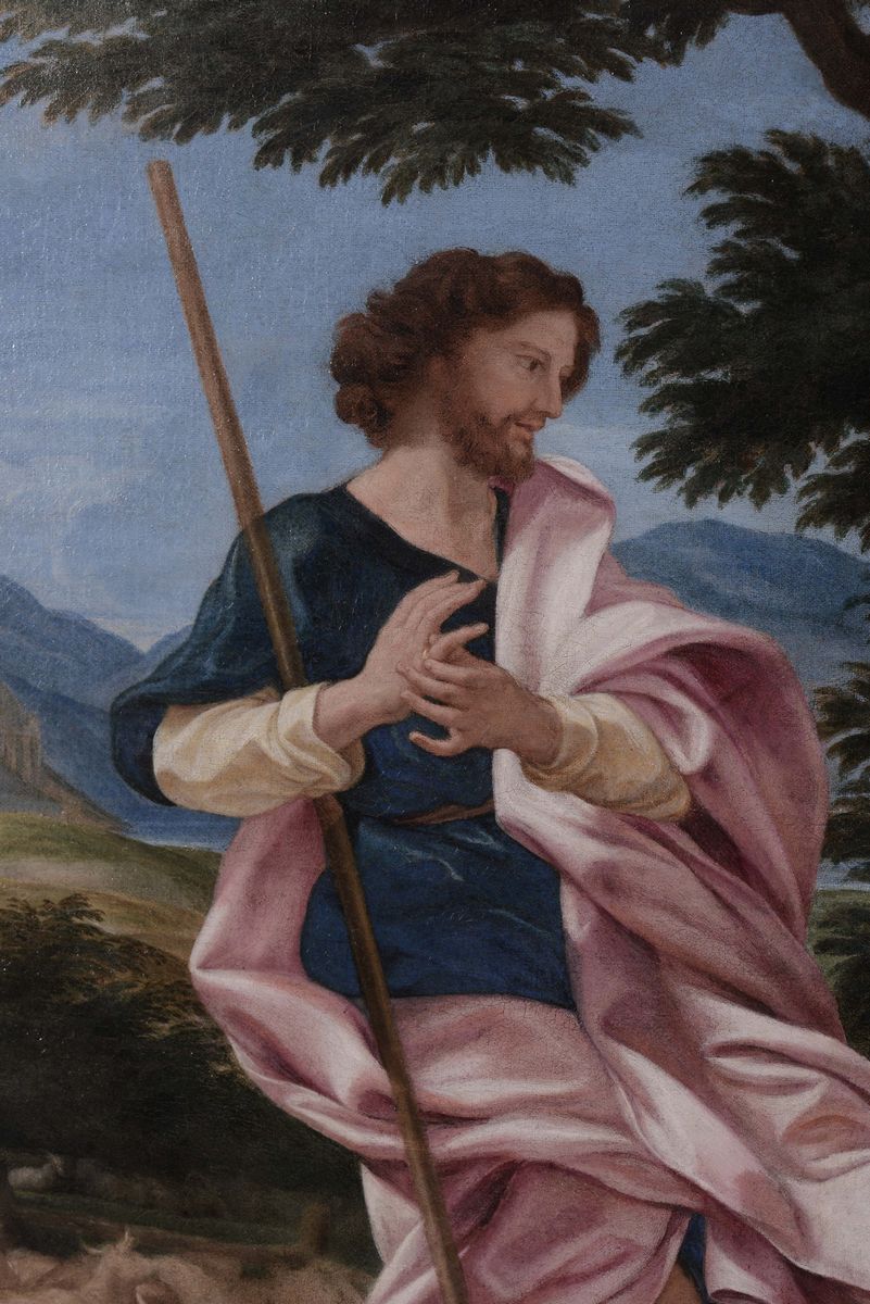 Giovan Battista Gaulli Detto il Baciccio (1639-1709)loth e le Figlie Giuda e Tamar