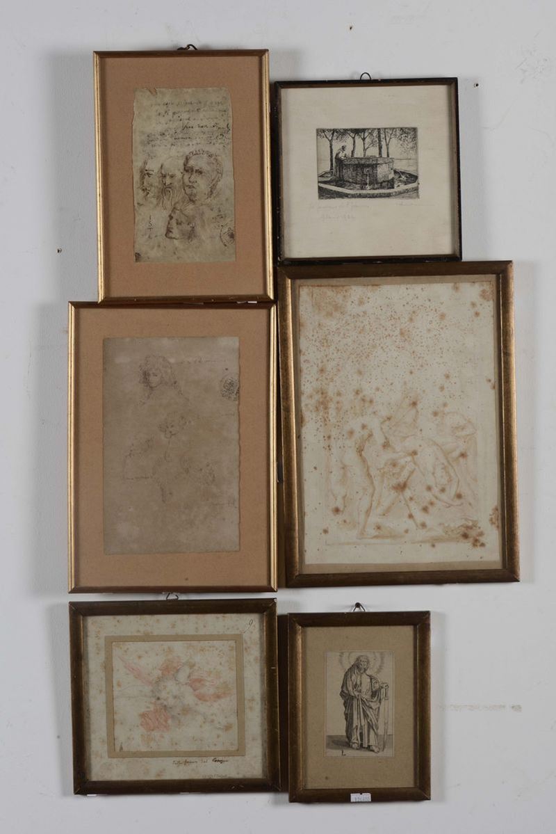 Taddeo Zuccaro Putto in volo  - Auction Furnishings from the mansions of the Ercole Marelli heirs and other property - Cambi Casa d'Aste