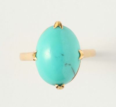 Anello con Turchese