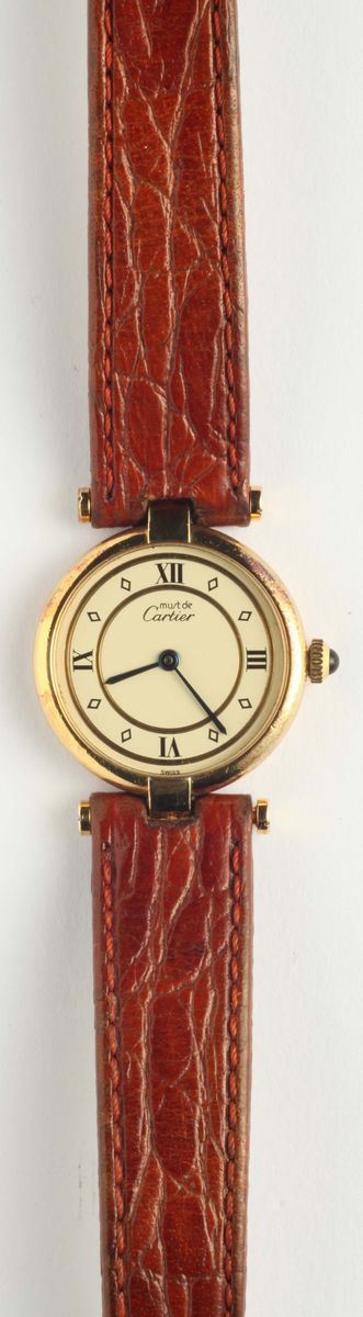 Cartier orologio da polso  - Asta Fine Jewels - I - Cambi Casa d'Aste