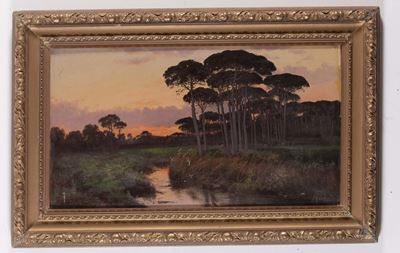 Henry Markò (firenze 1855 - Lavagna 1921)paesaggi