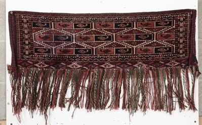 Mafrash Turkmena Teke Fine XIX Inizio XX Secolo