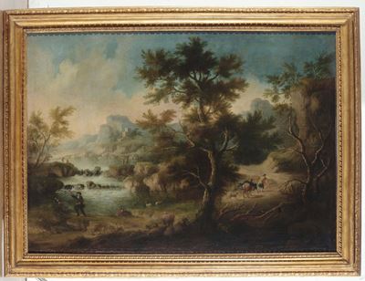 Tommaso Porta (brescia 1686 - Verona 1766)paesaggio