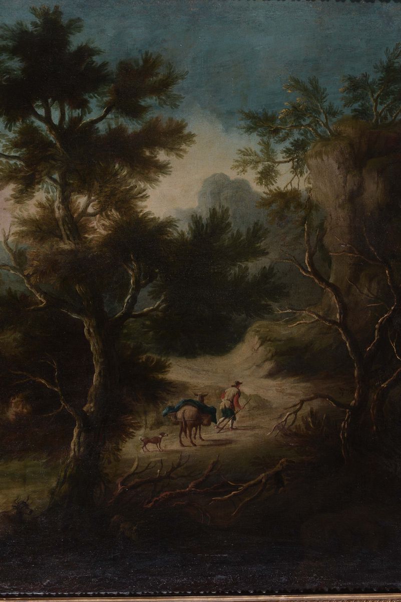Tommaso Porta (brescia 1686 - Verona 1766)paesaggio