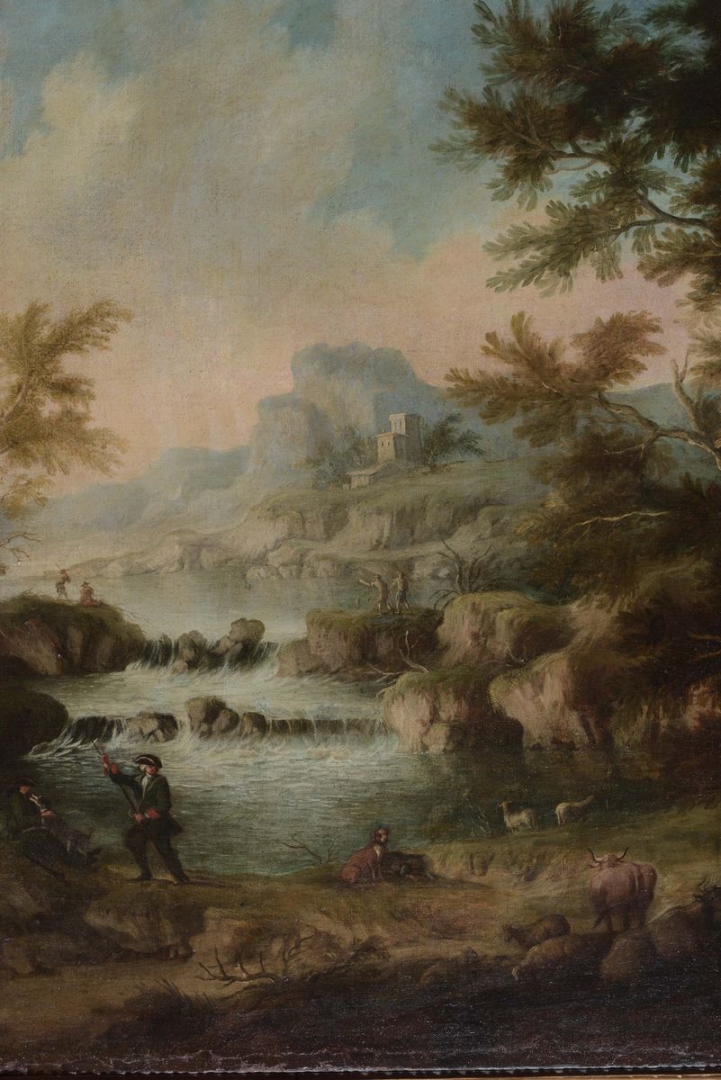 Tommaso Porta (brescia 1686 - Verona 1766)paesaggio