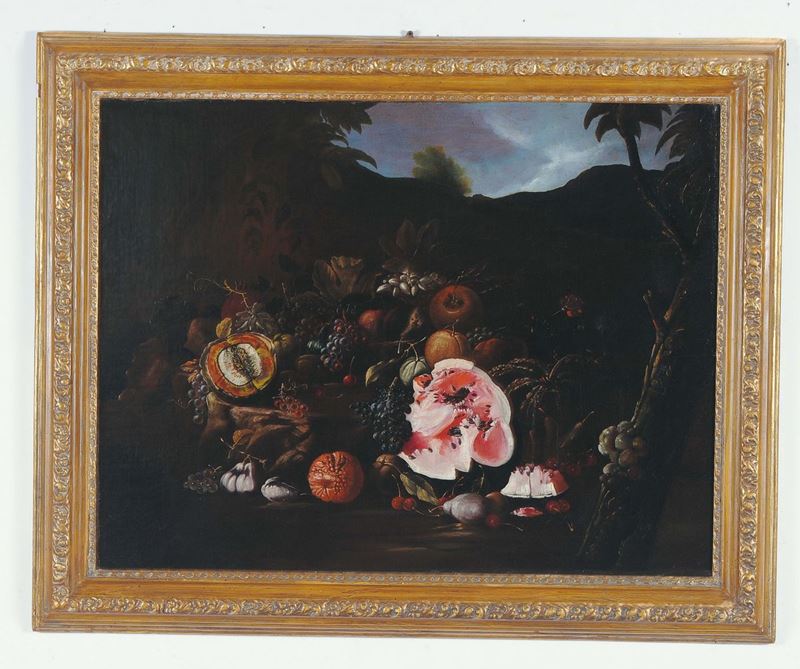 Jan Roos (Anversa 1591 - Genova 1638) Natura morta  - Auction Old Masters Paintings - Cambi Casa d'Aste