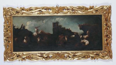 Domenico Brandi Detto il Micco (1683-1736)scena Pastorale
