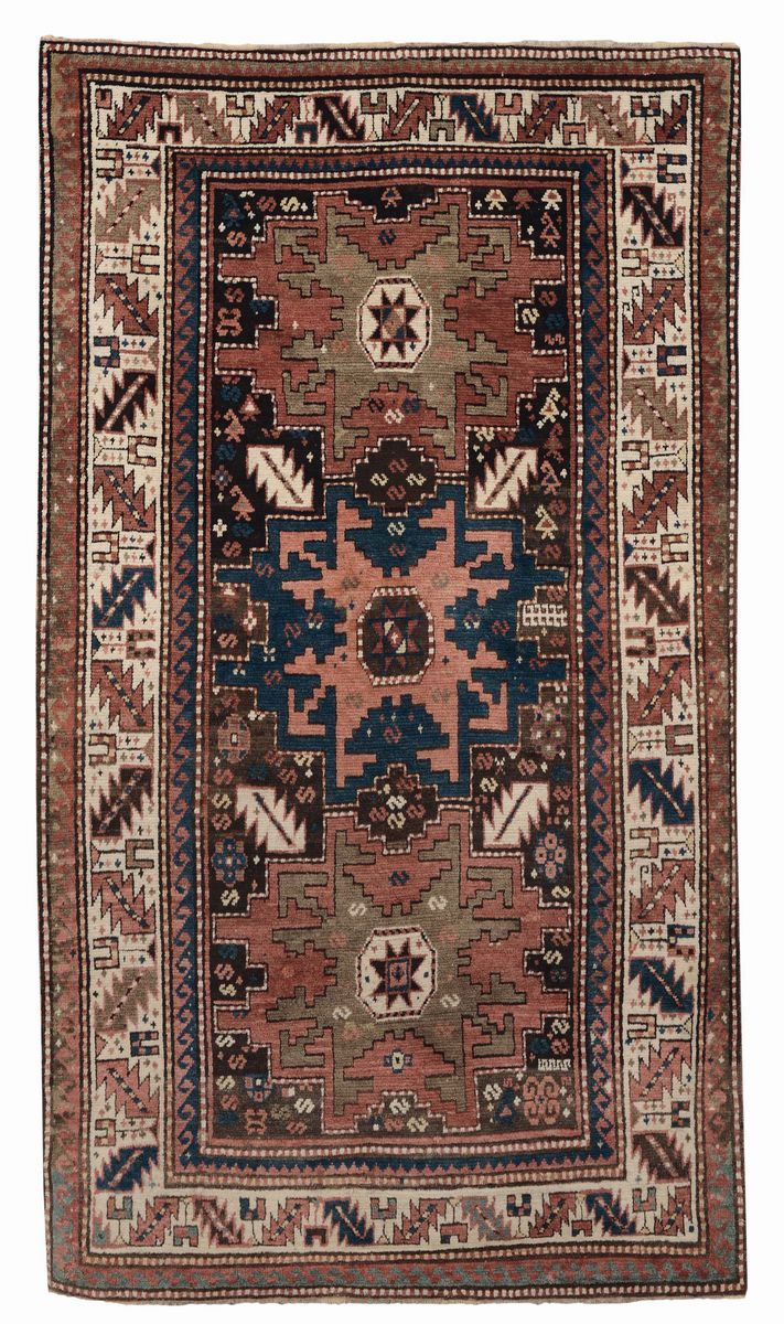 Tappeto caucasico Kasak inizio XX secolo  - Asta Antiquariato e Dipinti Antichi - Cambi Casa d'Aste