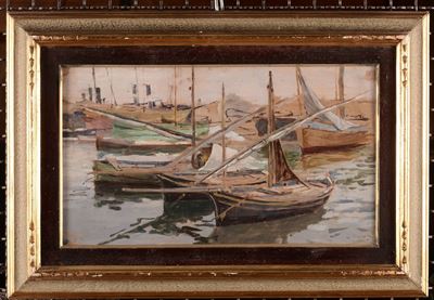 Guglielmo Micheli (1886-1926)barche