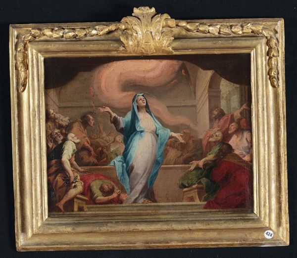 Scuola Italiana del XVIII secolo Assunzione della Vergine