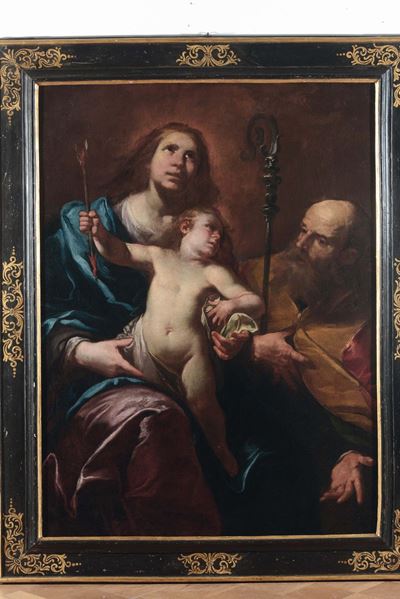 Gioacchino Assereto (genova 1600-1649)sacra Famiglia