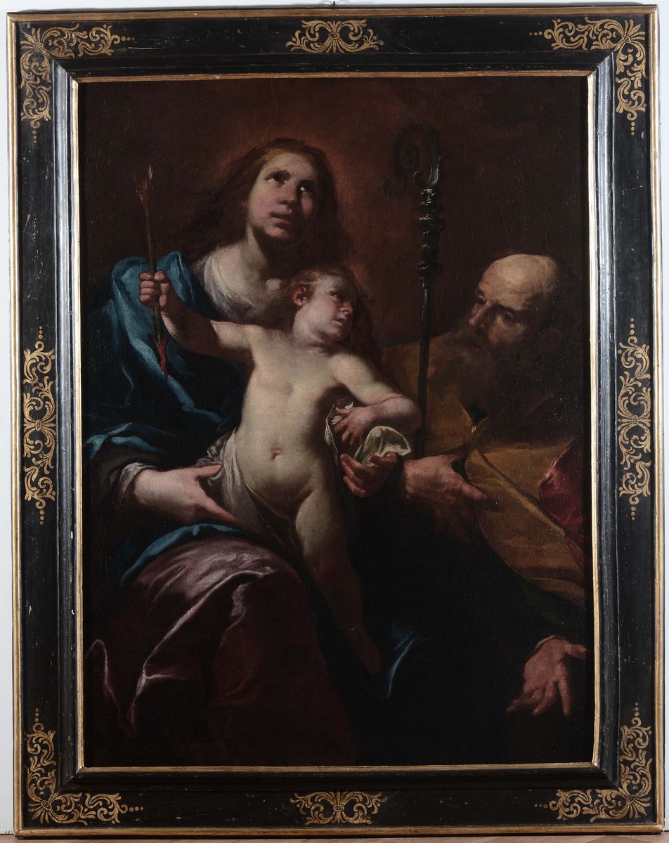 Gioacchino Assereto (genova 1600-1649)sacra Famiglia