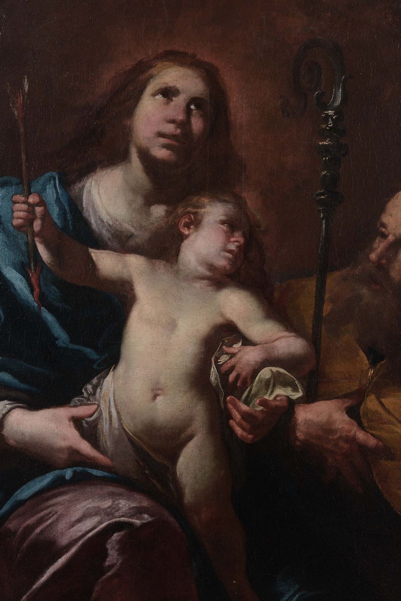 Gioacchino Assereto (genova 1600-1649)sacra Famiglia