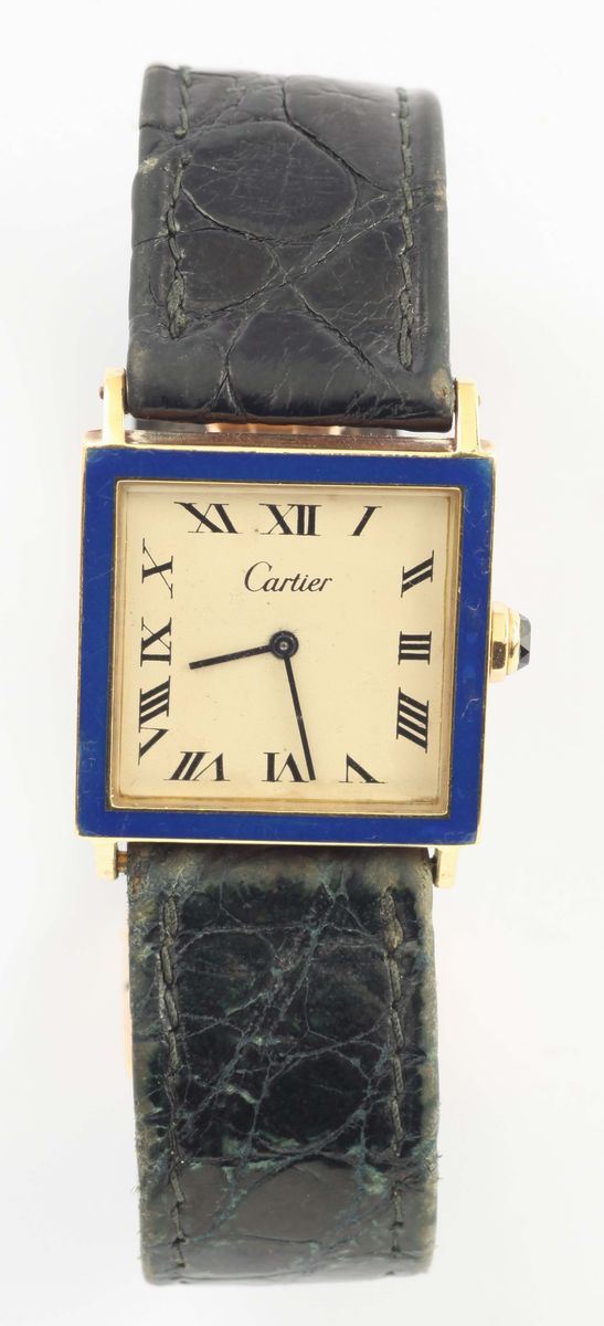 Cartier, orologio da polso  - Auction Fine Jewels - I - Cambi Casa d'Aste