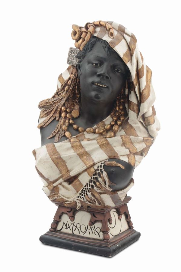 Anonimo del XIX secolo Busto di araba