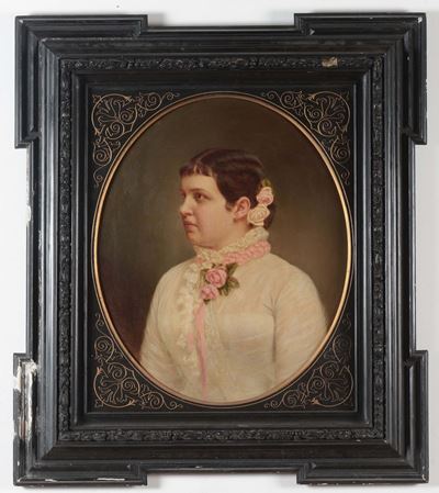Anonimo del XIX Secoloritratto Femminile