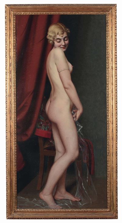 Angelo Mambriani (1877 - 1969)nudo