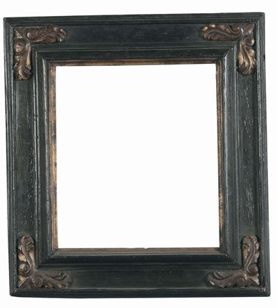 Cornice in Legno Ebanizzato, Fiandre XVII Secolo