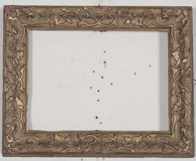 Cornice in Legno Intagliato e Dorato, XVIII Secolo