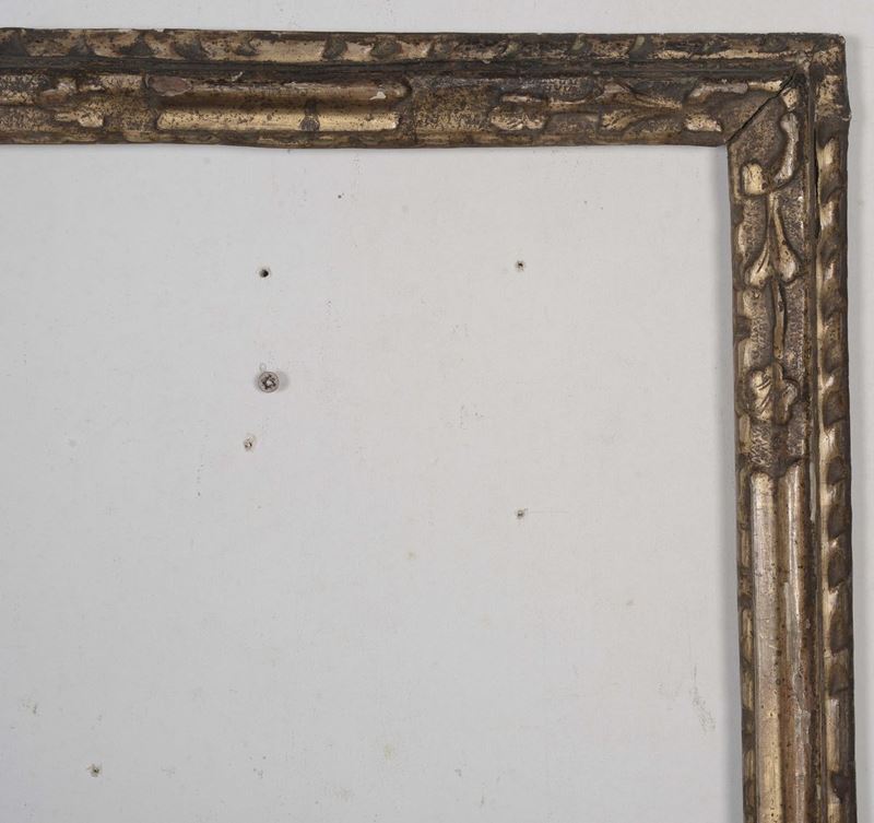 Cornice in legno intagliato e parzialmente dorato, Veneto  XVIII secolo  - Auction Antique Frames - Cambi Casa d'Aste