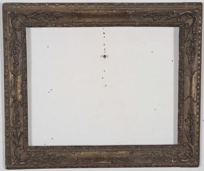 Cornice in Legno Intagliato e Parzialmente Dorato, Veneto XVIII Secolo