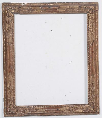 Cornice in Legno Intagliato e Dorato, Veneto XVIII Secolo