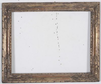Cornice in Legno Dorato e Intagliata, Veneto XVIII Secolo