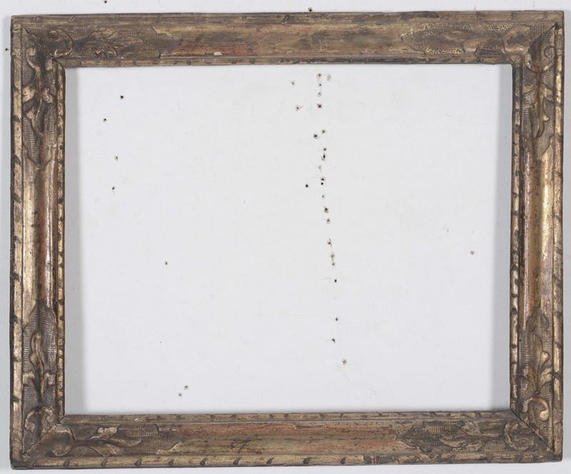 Cornice in legno dorato e intagliata, Veneto  XVIII secolo  - Auction Antique Frames - Cambi Casa d'Aste