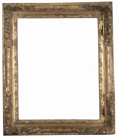 Cornice in Legno Dorato e Intagliato, Francia XVIII Secolo