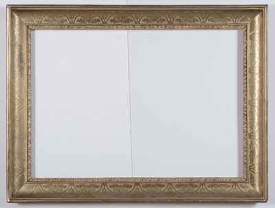 Cornice in Legno Dorato e Intagliato, Napoli XIX Secolo