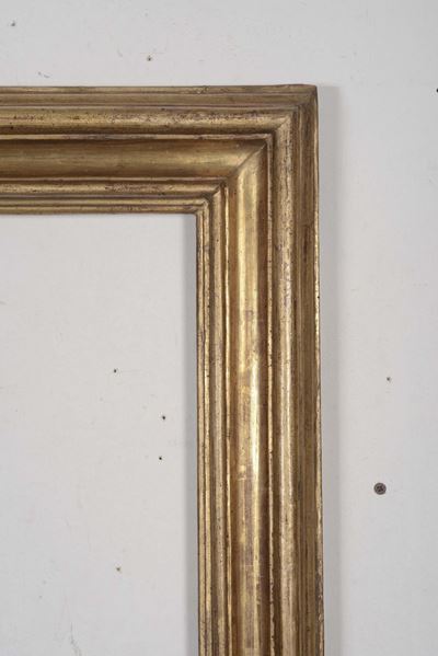 Cornice in Legno Dorato, XVIII-XIX Secolo
