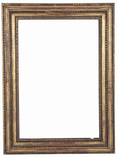Cornice in Legno Dorato e Intagliato, Francia Inizio XIX Secolo