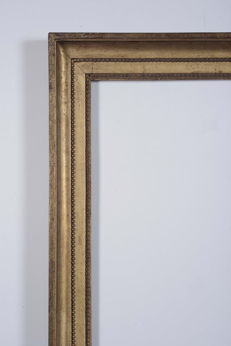 Cornice in Legno Dorato, XIX Secolo