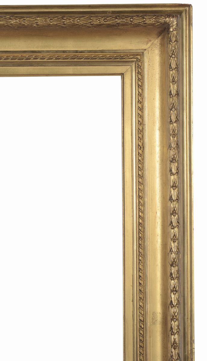 Cornice in Legno Dorato, XIX Secolo