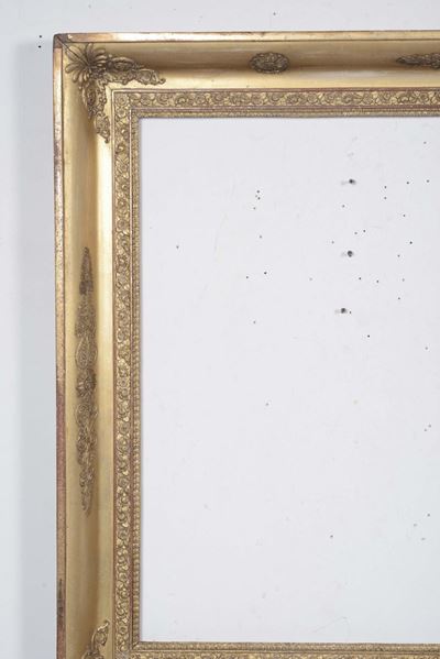 Cornice in Legno Dorato, XIX Secolo