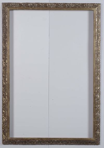Cornice in Legno Dorato e Intagliato, XVIII-XIX Secolo