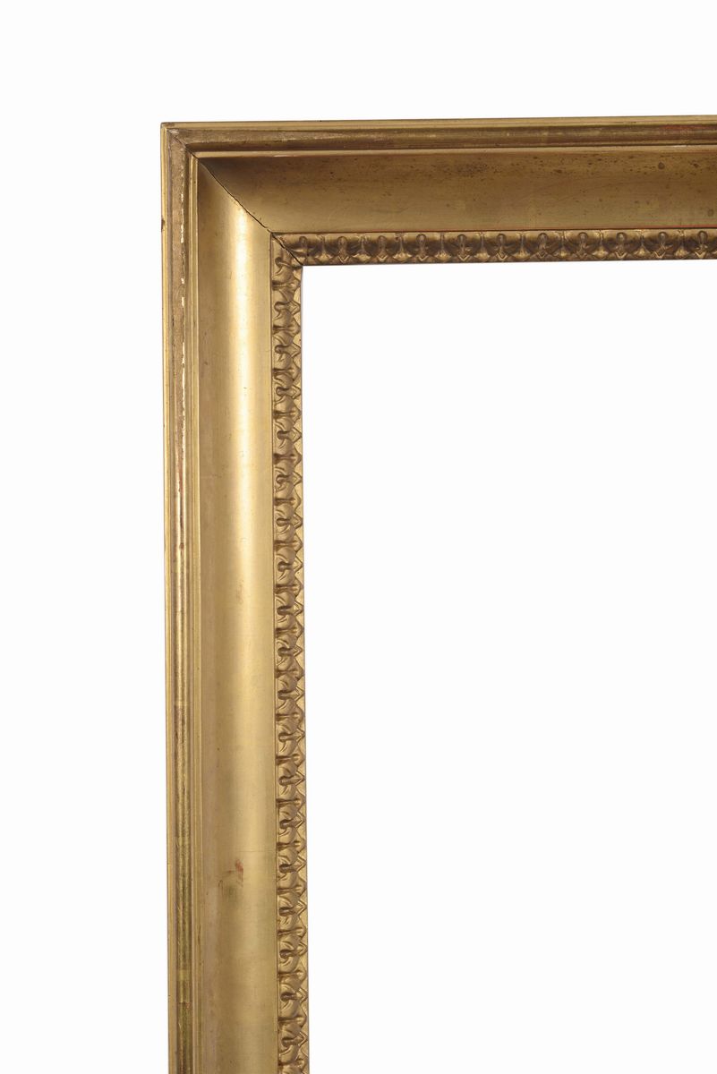 Cornice in Legno Dorato, XIX Secolo