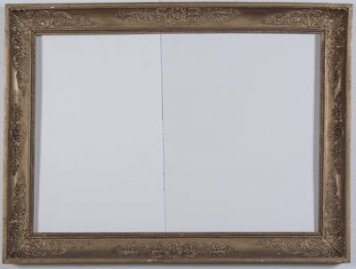 Cornice in Legno Dorato e Intagliato, XIX Secolo