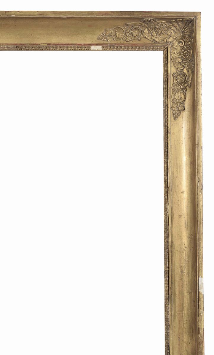 Cornice in Legno Dorato, XIX Secolo