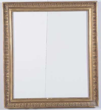 Cornice in Legno Dorato e Intagliato, XIX Secolo
