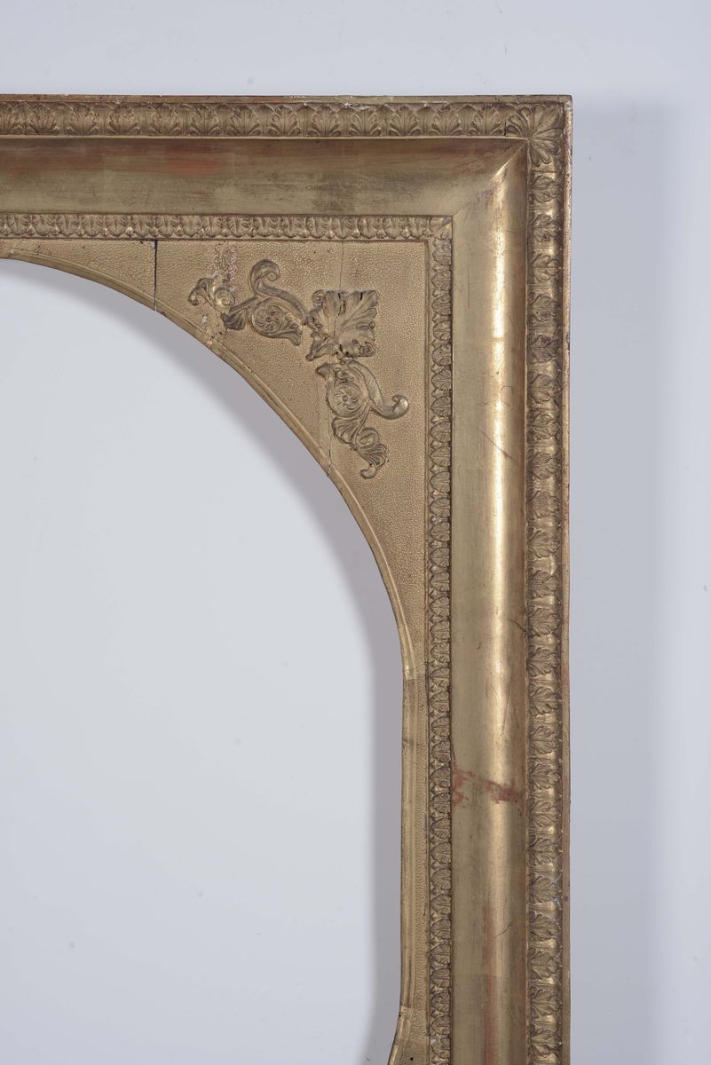 Cornice in Legno Dorato, XIX Secolo