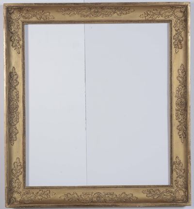 Cornice in Legno Dorato e Intagliato, Francia XIX Secolo