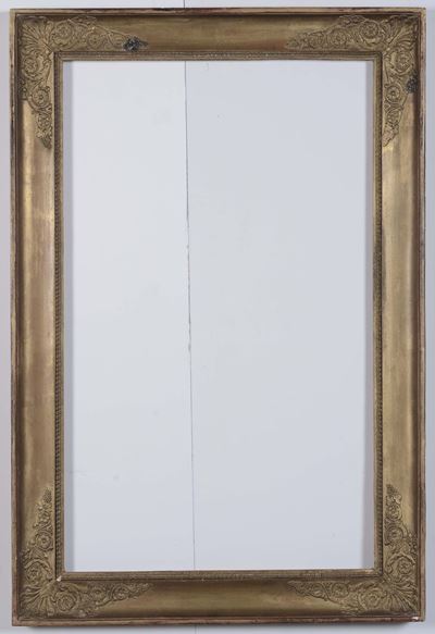 Cornice in Legno Dorato, XIX Secolo