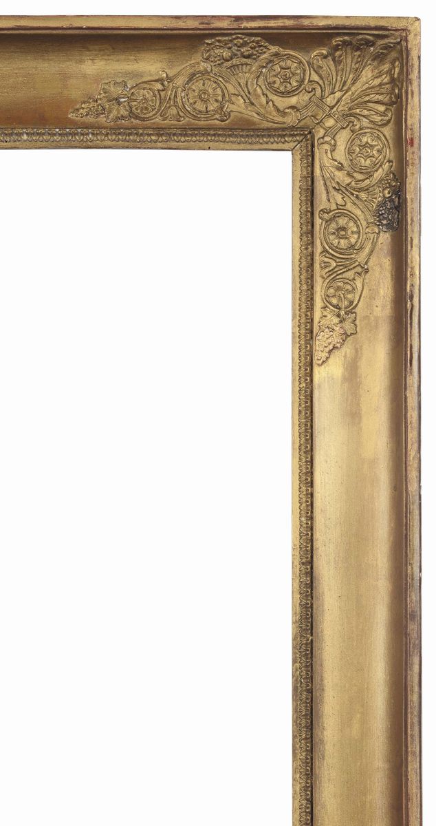 Cornice in Legno Dorato, XIX Secolo