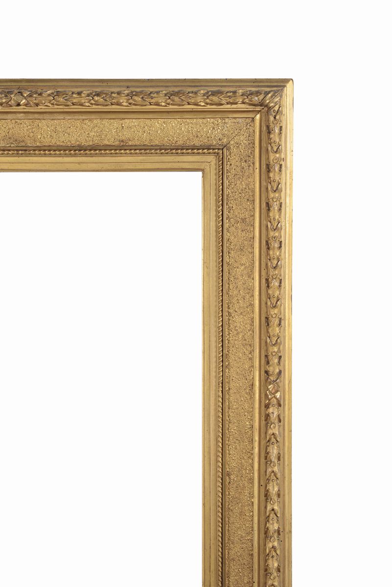 Cornice in Legno Dorato, XIX Secolo